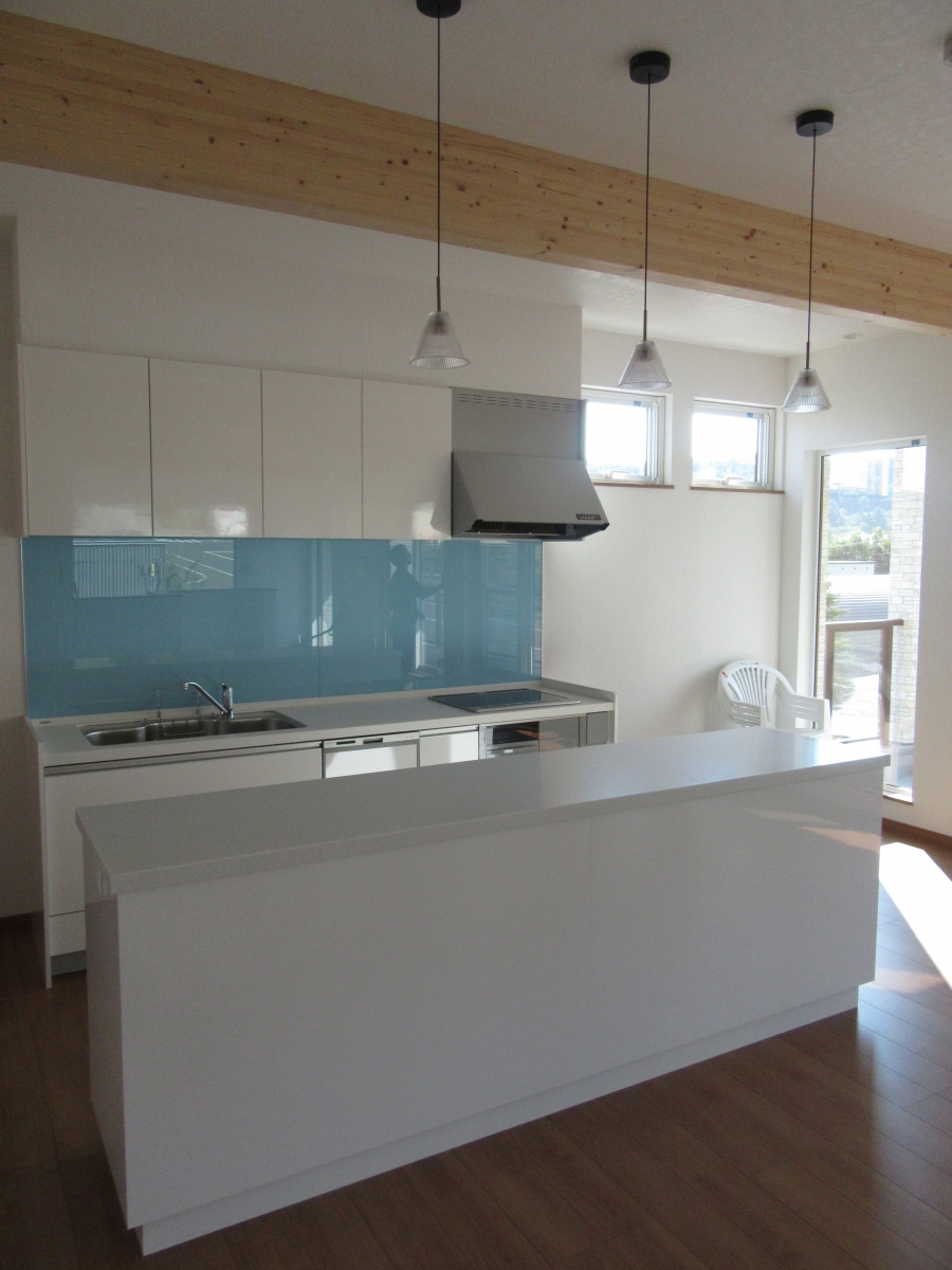 upstairs kitchen